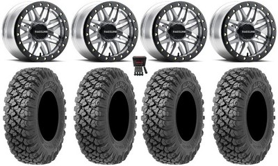 Raceline Ryno Bdlk 15'' Wheels Mh 32'' Alpha Tires Honda Pioneer 1000 / Talon