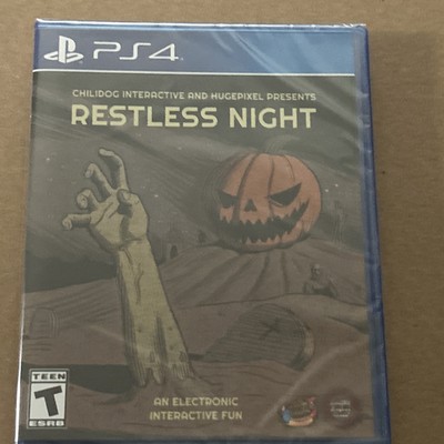 Restless Night PS4 RARE VARIANT COVER Limited Legacy Games Brand New Sealed