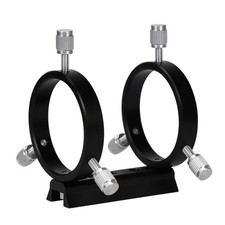65mm Guide Scope Finder Rings Bracket with Vixen Dovetail Base Aluminum Alloy