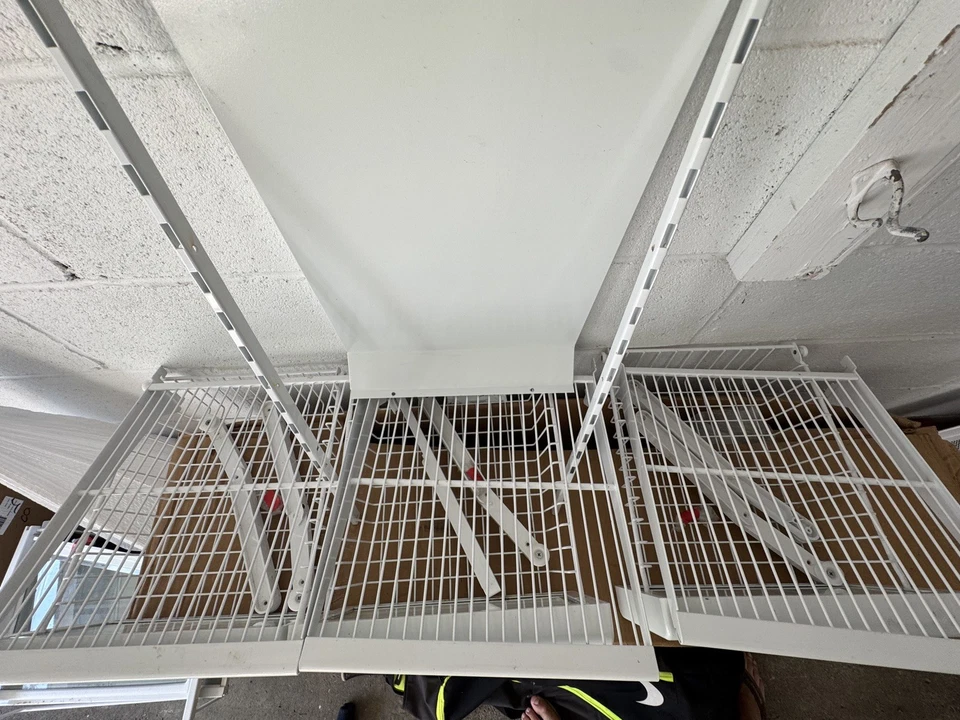 Lote de 3 Cestas Congelador Refrigerador Sub-Zero - Fabricante de equipos originales con orugas y soportes de tornillo Foto 3 de 4