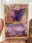 Gengar 1st Edition Rare Fossil 20/62 Pokemon Card - Near Mint/Excellent