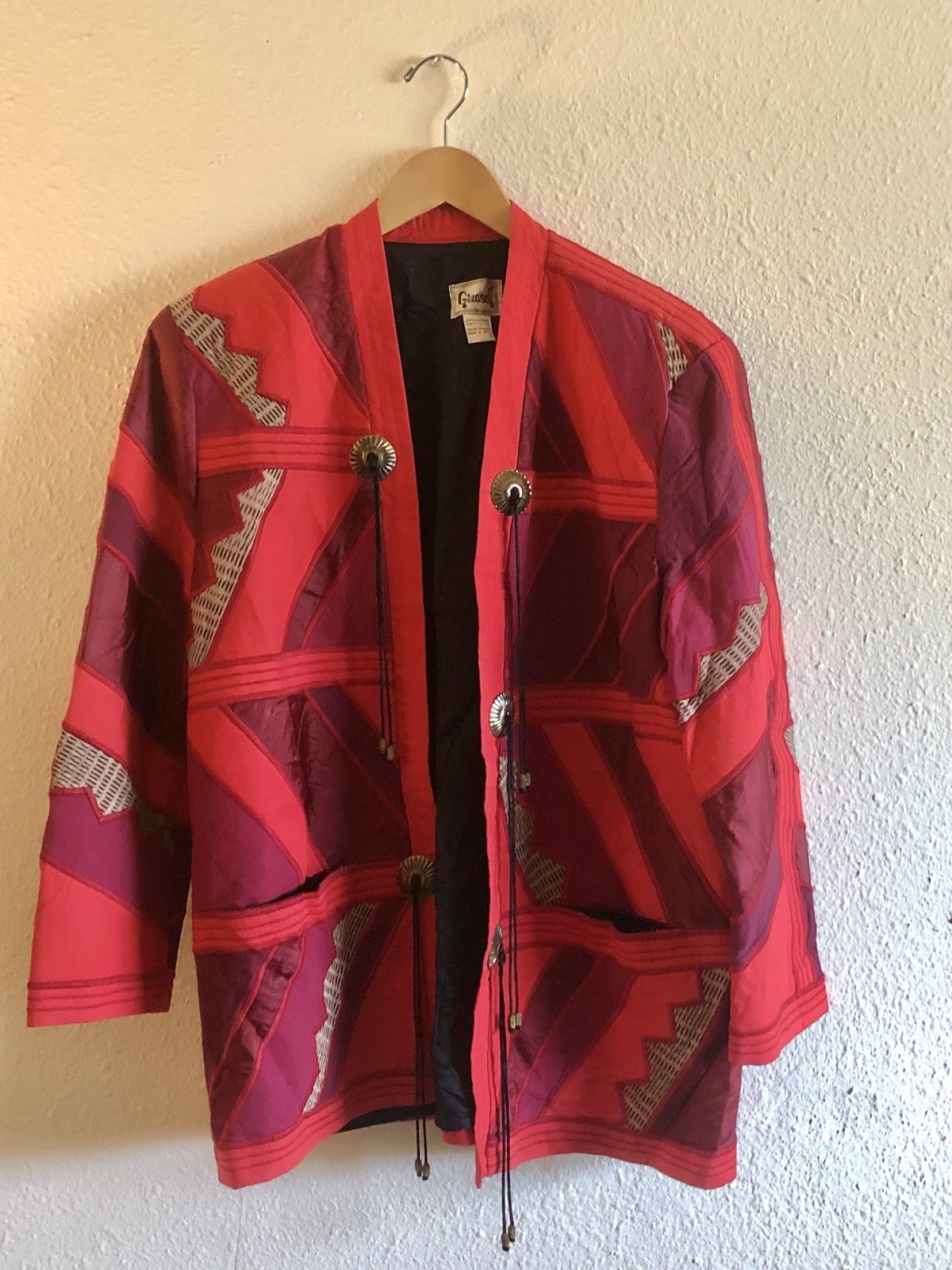 Handmade Native American design patchwork Jacket … - image 1