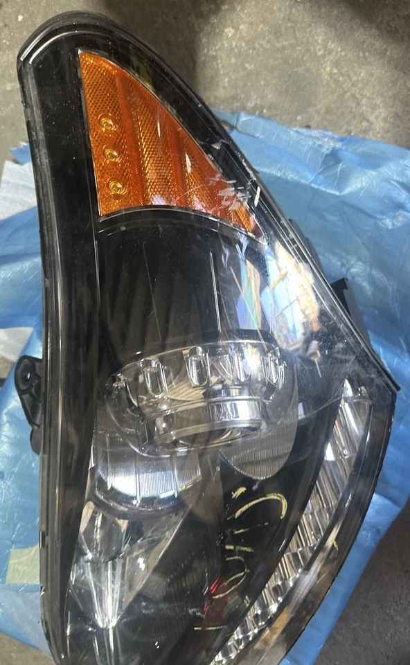 Farol esquerdo xenônio HID adaptável fabricante de equipamento original Hyundai Equus 2011-2013 driver - Imagem 3 de 4