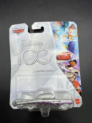 Disney 100 Cars Lightning McQueen Silber Ramone DieCast Metall Spielzeugauto Fahrzeug