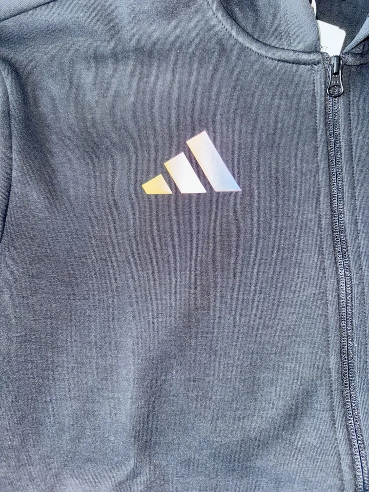 Мужская толстовка с капюшоном Adidas Black 2024 MLS All-Star Game Anthem на молнии размер Small - Изображение 3 из 4