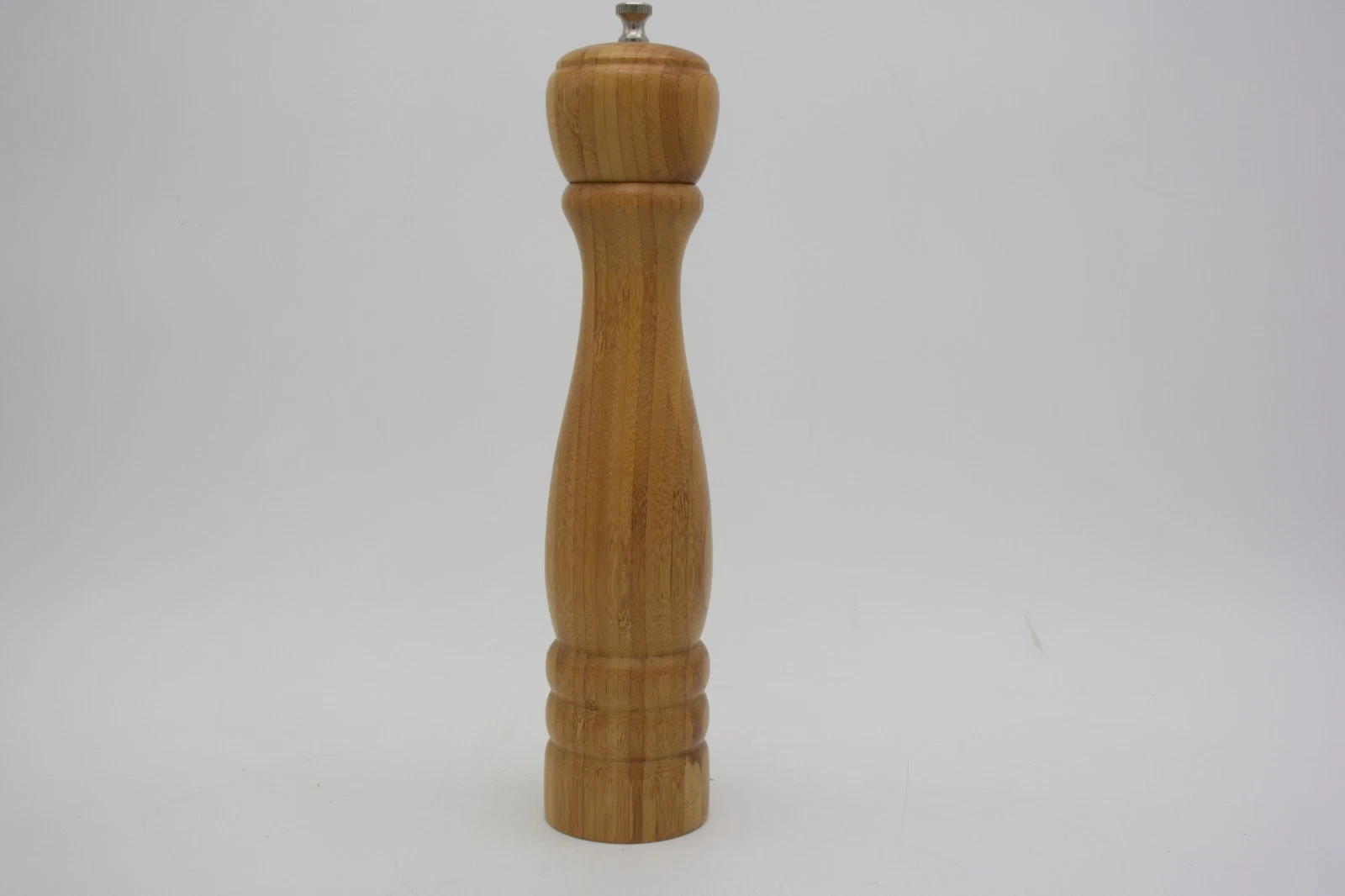 Vintage William Bounds 12" Solid Wood Pepper Grinder/Salt Mill USA Signed