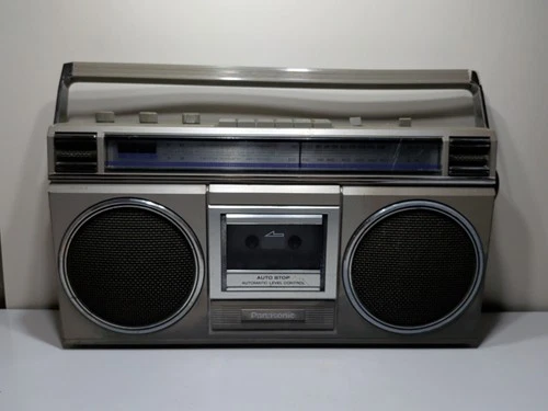 ✨VINTAGE✨ Panasonic RX-4950 Portable Radio Cassette Boombox Stereo - UNTESTED