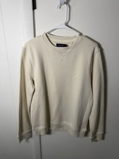 Nautica Natural Cotton Blend Sweater Men's S Crewneck Pullover Long Sleeve NWT