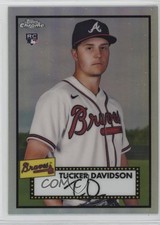 2021 Topps Chrome Platinum Anniversary Refractor Tucker Davidson #25 0d08