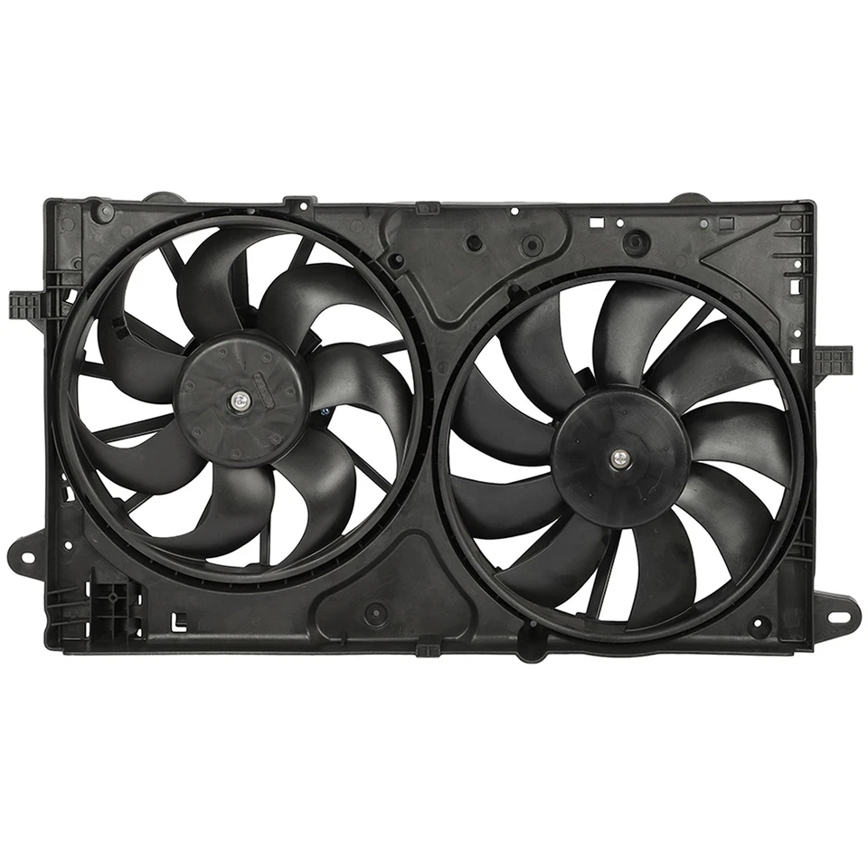 Dual Cooling Fan & AC Condenser Car Electric For 2014-2019 Chevrolet Impala 2.5L — 第 2/4 张图片