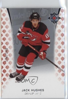 2020-21 Upper Deck Ultimate Collection 134/149 Jack Hughes #68 03xg