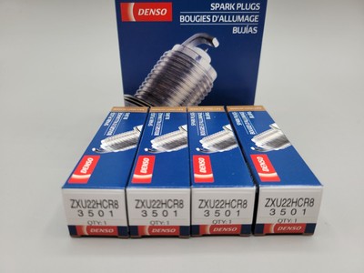 4 pack Spark Plug-FULL HYBRID EV-GAS (FHEV) ZXU22HCR8 DENSO 3501