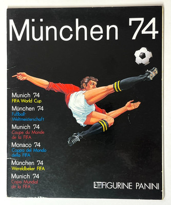 ALBUM FIFA World Cup GERMANY 1974 PANINI MUNCHEN Magazine Reprint Variant CRUYFF