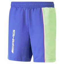 PUMA Amg Woven Shorts Mens Blue Casual Athletic Bottoms 62027210