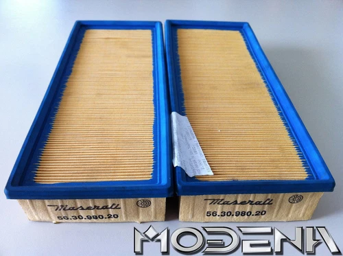2 X Air Filter Luftfilter Maserati Shamal Version Schweiz 392450516
