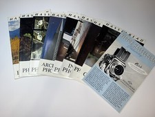 9 Hasselblad Magazine, Theme Booklets, Lens Brochure 1970s  Photography Camera