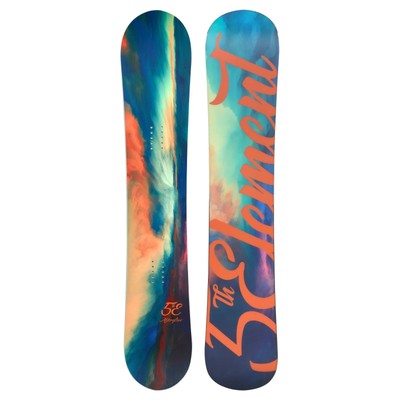 5th Element Afterglow Women's All-Mountain Snowboard, 142cm MY25