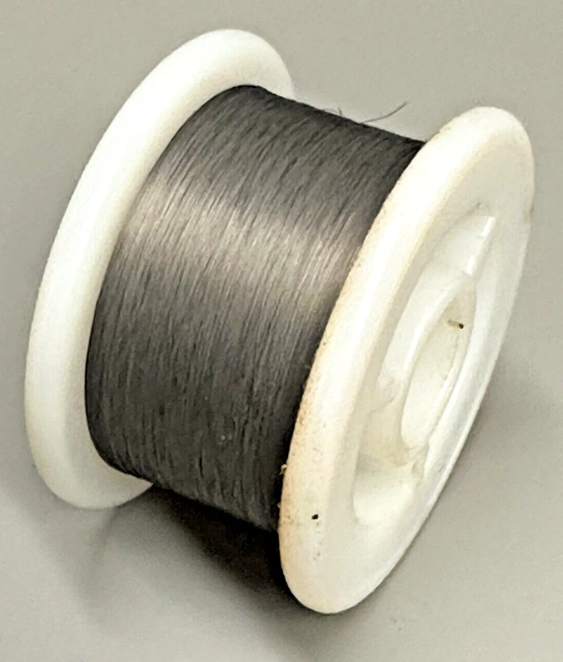 NOS Vintage Wolfram Feindraht 0,003" Durchmesser 1000 Fuß (304,8 Meter) - Bild 2 von 4