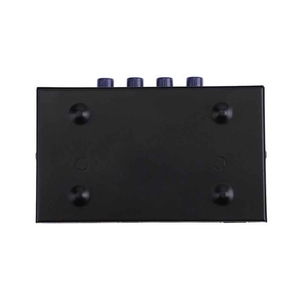 4Ports Metal For Computer VGA Hub Sharing USB 2.0 Plug And Play KVM