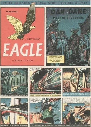 THE COMPLETE EAGLE UK COMIC SERIES 1-4 ON DVD ROM HULTON PRESS DAN DARE 1950-53 - Afbeelding 18 van 24