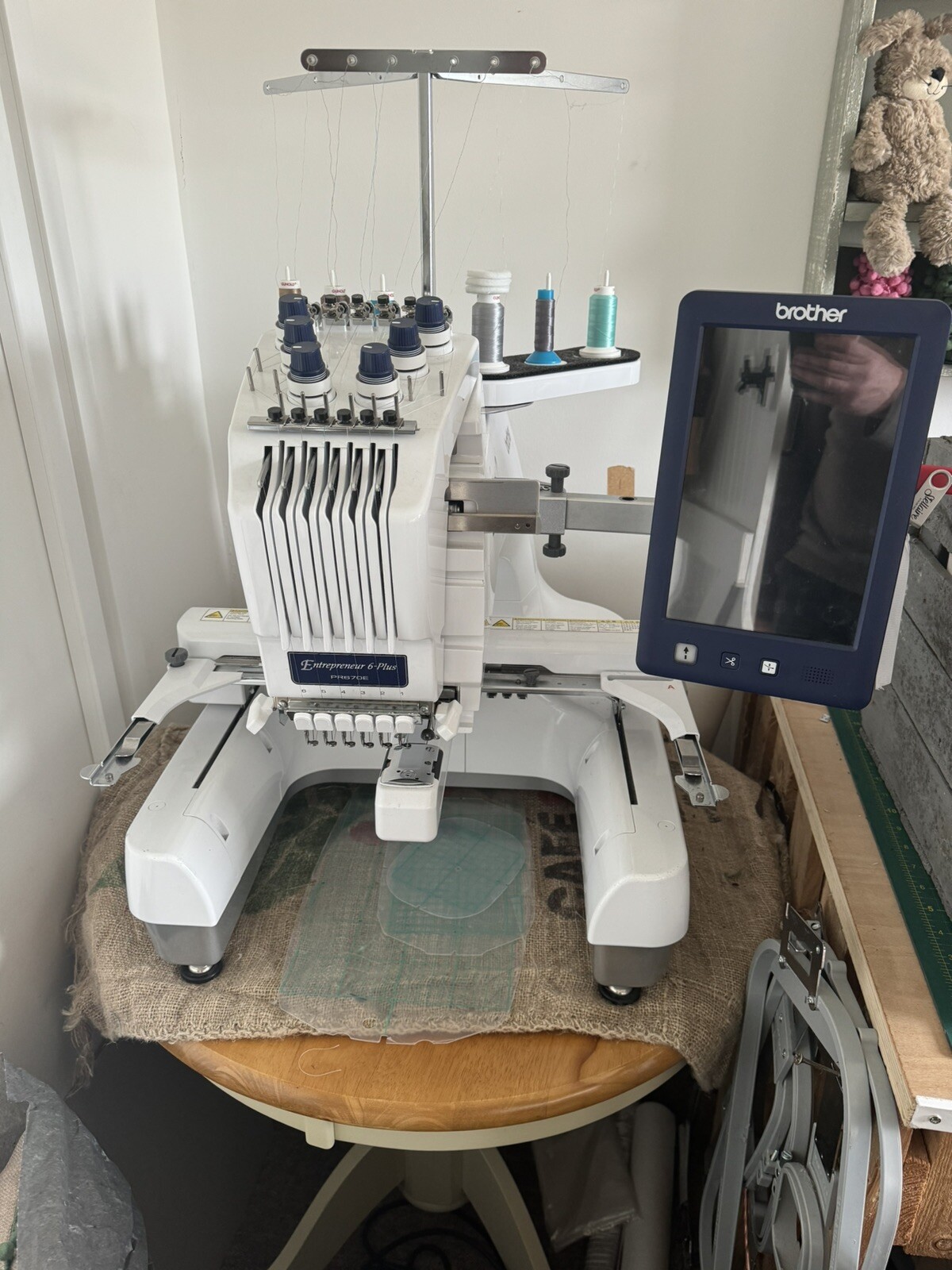 Brother PR655 Entrepreneur Industrial Embroidery Machine eBay