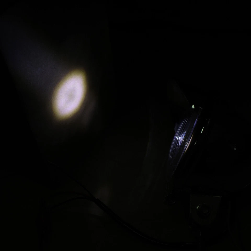 5″ Motorcycle Bike Chrome Bullet Headlight Spot Fog Lamp Bulb Fit For Chopper - Изображение 4 из 4