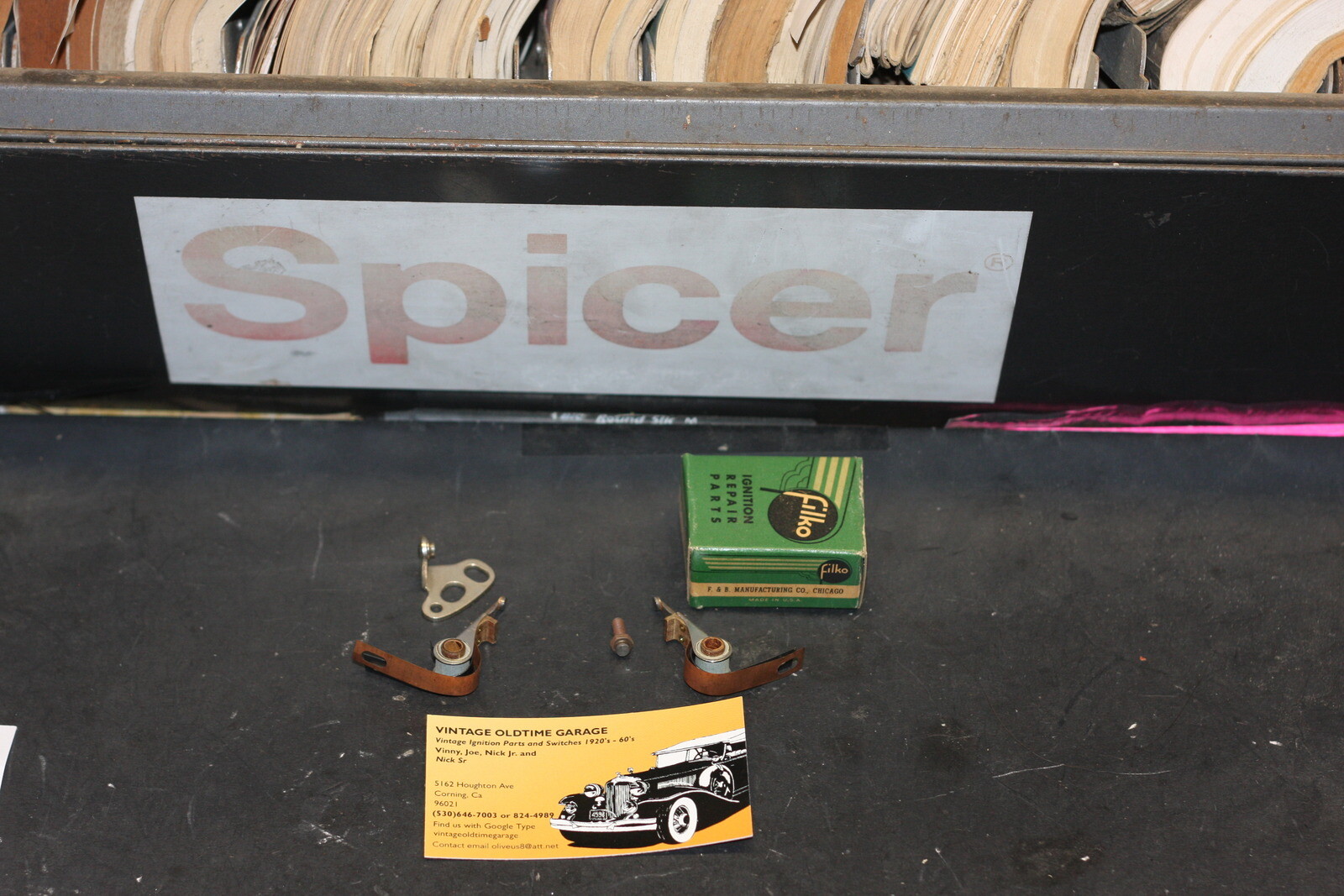 1935 1936 PACKARD  IGNITION POINT SET