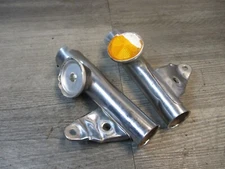 74 1974 Honda CL125 CL 125 S Motorcycle Front Fork Covers Reflector Mounts