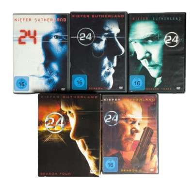     24 Serie | Staffel 1-5 DVD | 1 2 3 4 5 Twentyfour | Vierundzwanzig