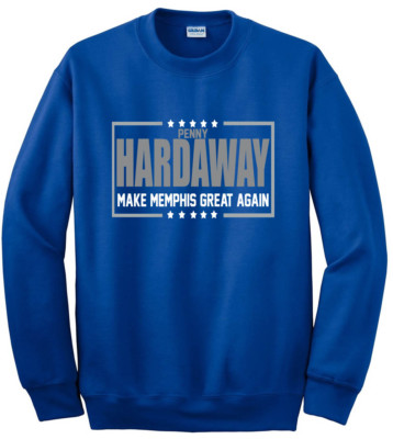 Penny Hardaway Memphis Tigers ''Make Memphis Great Again'' HOODED SWEATSHIRT