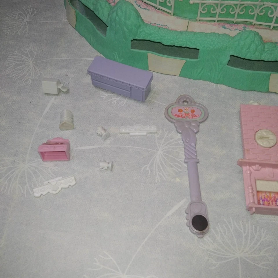 PRECIOUS PLACES village clefs magiques FISHER PRICE 1988 - mansion  MANOIR - Photo 2/4