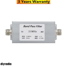 21MHz BPF Band Pass Filter Shortwave Communication LC Filter 15m Band 200W HOT