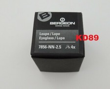 Bergeon 7856-3 Eyeglasses for watchmaker In black aluminium SWISS MADE