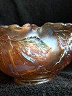 Dugan Marigold Carnival Peach And Pear  12 1/4 inch  Banana Boat  c.1920's — photo 8