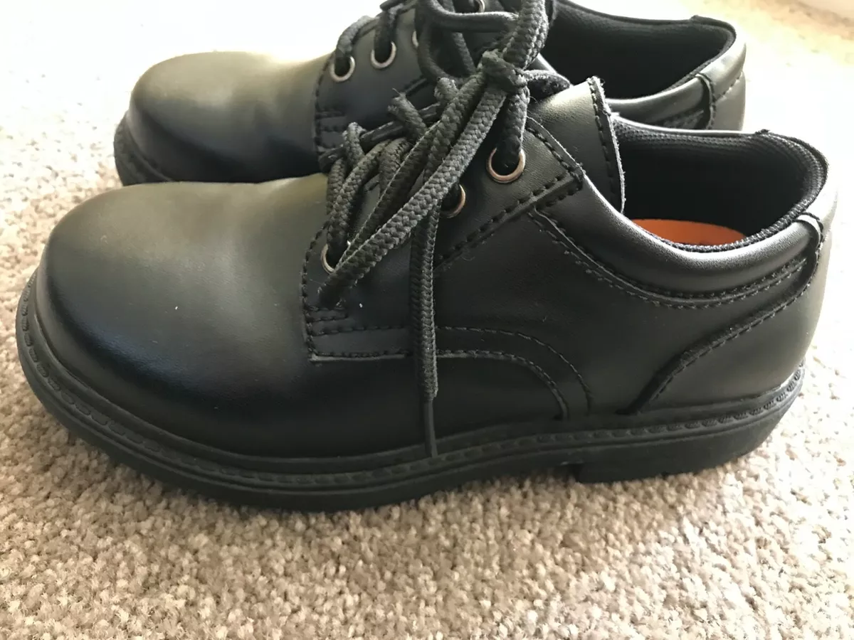 AIRFLEX Boys Black Formal School Shoes Size 11 eBay