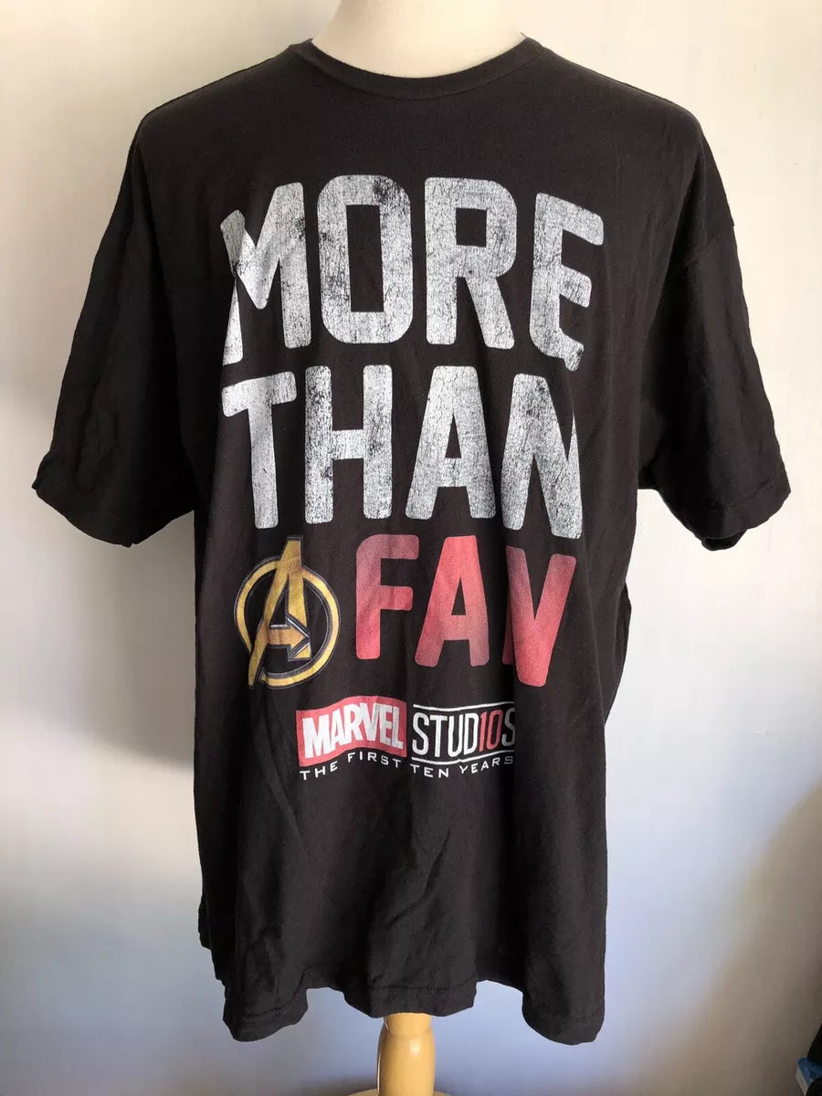Marvel men s 10th anniversary clearance more than a fan hoodie