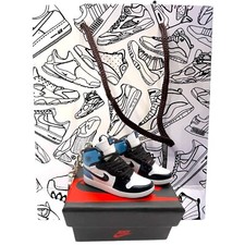 Air Jordan 1 - 3D Mini Sneaker Keychain Shoe Pair with Box  Bag