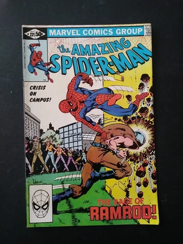 Amazing Spider-Man #221 (1981 FN/VF "The Rage of Ramrod"