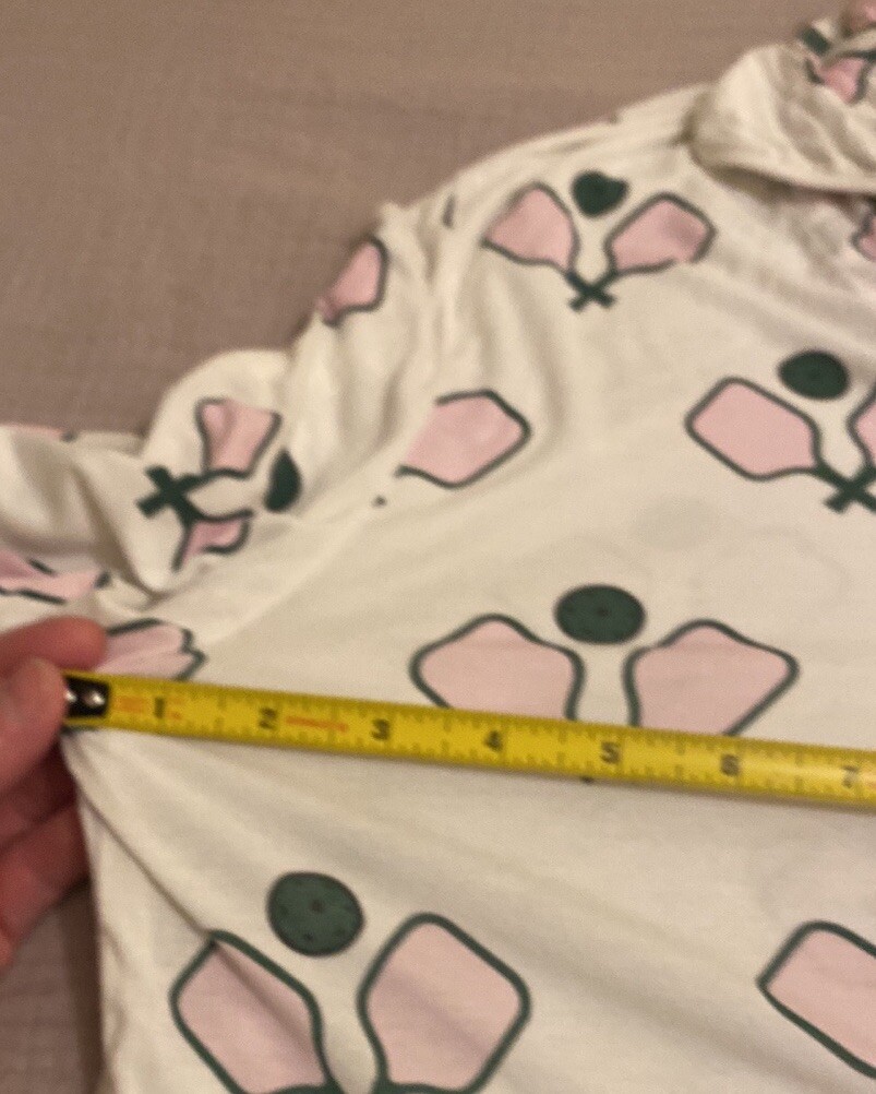 TOSS DESIGN PICKLEBALL PRINT RAYON BUTTON DOWN PA… - image 7