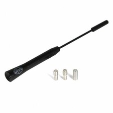 Car Roof Aerial Antenna Replacement Mast 16.5cm Amfm M4 M5 M6 Screws Black