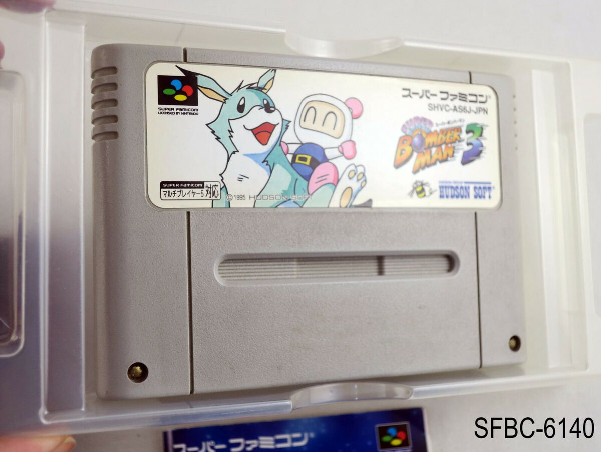  Super Bomberman 3, Super Famicom (Super NES Japanese Import) :  Video Games