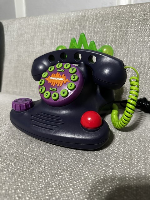 ☆TALK BLASTER☆ニコロデオン電話器ヴィンテージ☆美品☆-