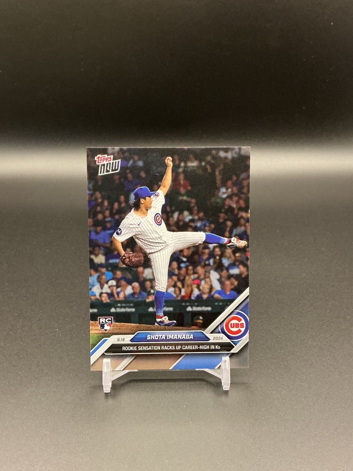 2024 Topps Now #707 Shota Imanaga - Career-High K's RC