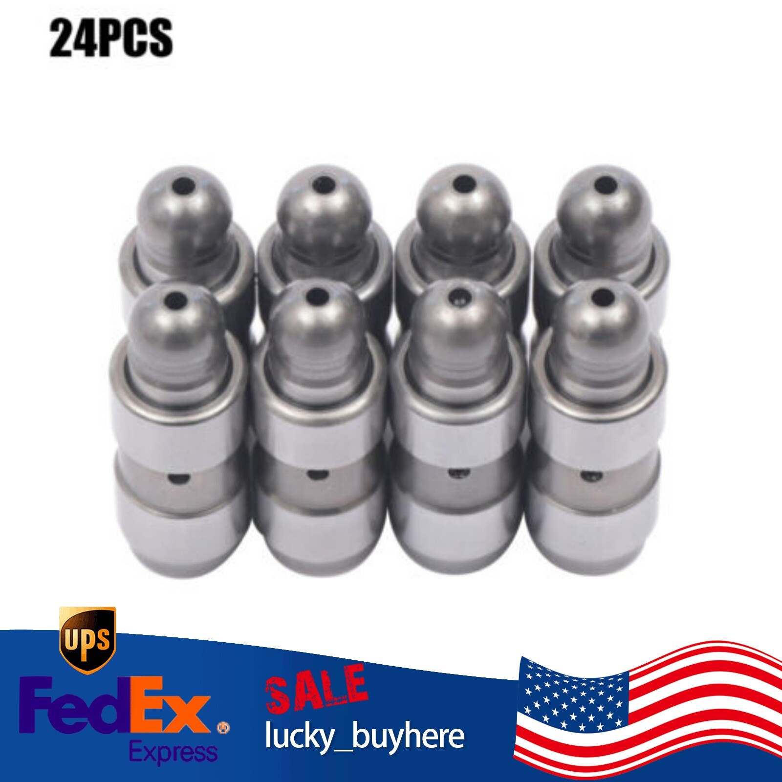 24 Pcs Hydraulic Valve Lifters For BMW N52B25&N52B30 Naturally Aspirated Engine