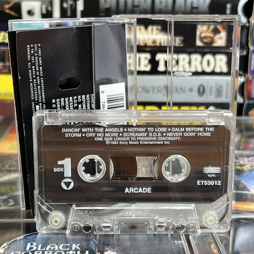 Arcade s/t 1993 Cassette Tested Stephen Pearcy Ratt Singer Hard Rock Heavy Metal - Picture 5 of 8