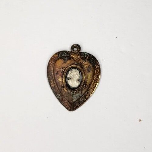 Heart Locket Hinged Enamel Pin