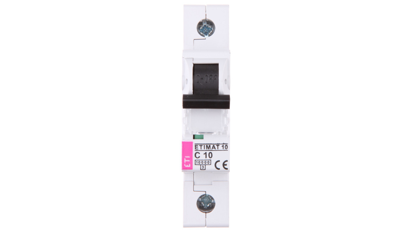 Miniature circuit breaker 1P C 10A 10kA AC ETIMAT10 002131714 /T2UK