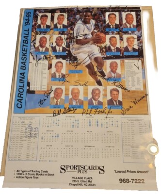 1994 unc basketball roster