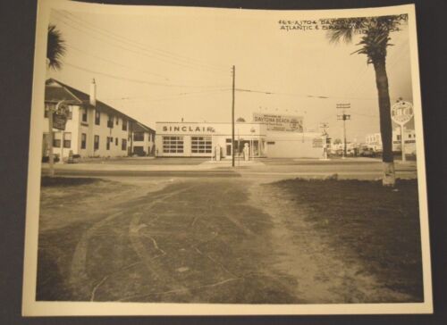 *Original* 1954 Sinclair Oil Co. Photograph - Daytona Beach, FL Gas Station  ci - Picture 1 of 5