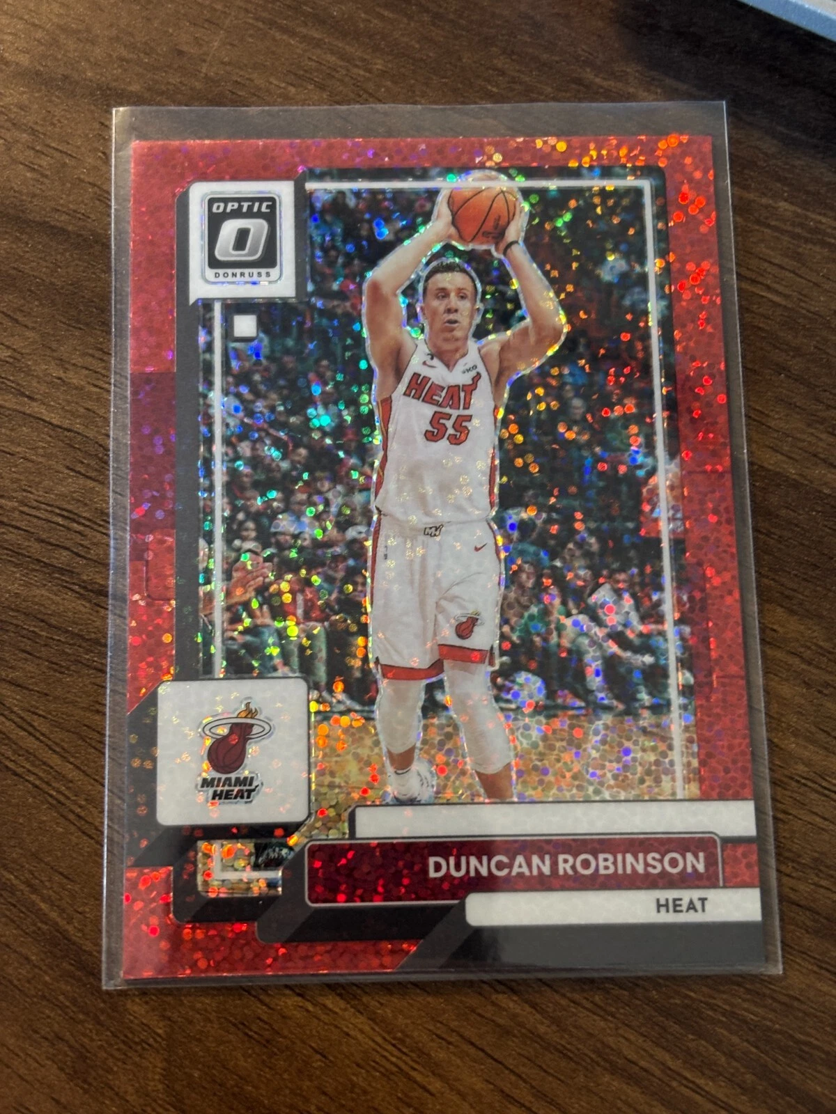 Duncan Robinson trading card